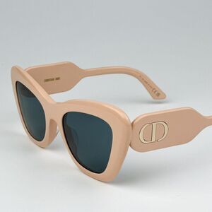 NEW Dior DIORBOBBY B1U 40C0 Powder Pink Green Women Butterfly Sunglasses